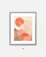 Blush Desert Sun