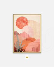 Blush Desert Sun
