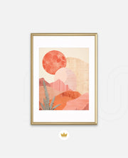 Blush Desert Sun