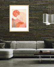 Blush Desert Sun