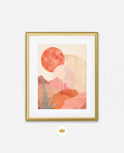 Blush Desert Sun