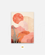 Blush Desert Sun