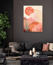 Blush Desert Sun