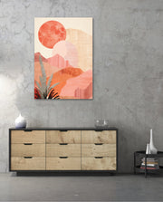 Blush Desert Sun