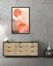 Blush Desert Sun