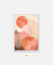 Blush Desert Sun
