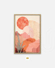 Blush Desert Sun