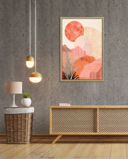 Blush Desert Sun