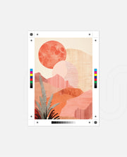Blush Desert Sun
