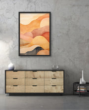 Warm Hills Sunset