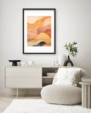 Warm Hills Sunset
