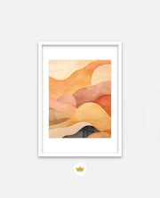 Warm Hills Sunset