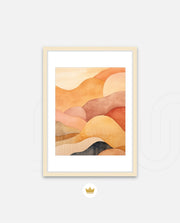 Warm Hills Sunset