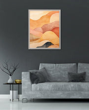Warm Hills Sunset
