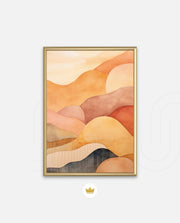 Warm Hills Sunset
