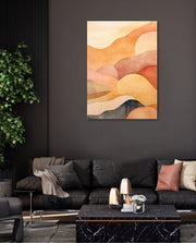 Warm Hills Sunset