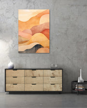 Warm Hills Sunset
