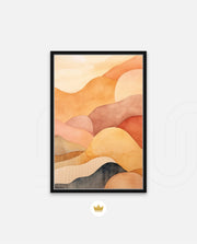 Warm Hills Sunset