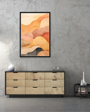 Warm Hills Sunset