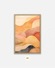 Warm Hills Sunset