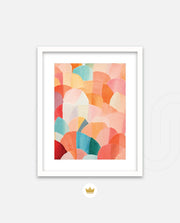Pastel Scales Pattern
