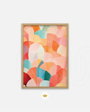 Pastel Scales Pattern