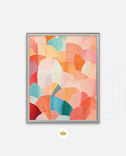 Pastel Scales Pattern