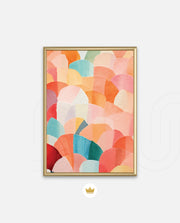 Pastel Scales Pattern