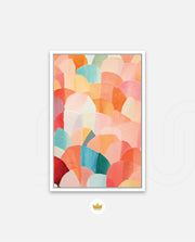 Pastel Scales Pattern
