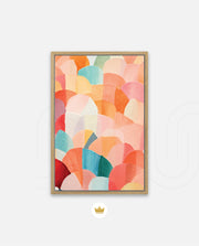 Pastel Scales Pattern