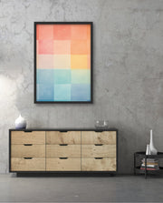 Pastel Gradient Grid