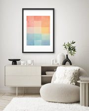 Pastel Gradient Grid