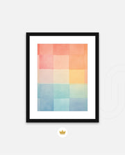 Pastel Gradient Grid