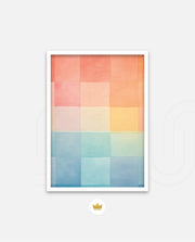 Pastel Gradient Grid