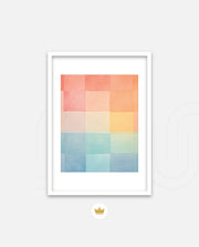 Pastel Gradient Grid