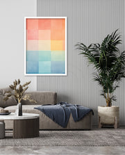 Pastel Gradient Grid