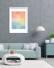 Pastel Gradient Grid