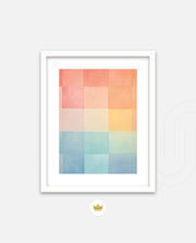 Pastel Gradient Grid