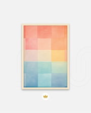 Pastel Gradient Grid