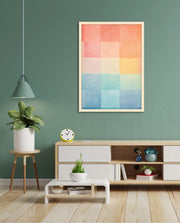Pastel Gradient Grid