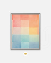 Pastel Gradient Grid
