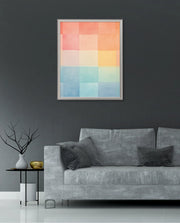 Pastel Gradient Grid