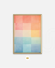 Pastel Gradient Grid