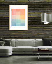 Pastel Gradient Grid