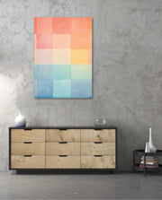 Pastel Gradient Grid