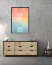 Pastel Gradient Grid