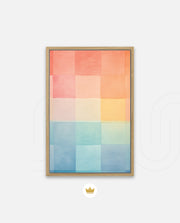 Pastel Gradient Grid