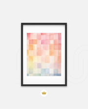 Pastel Soft Grid
