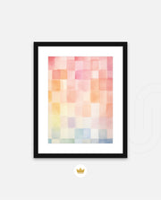 Pastel Soft Grid