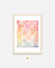 Pastel Soft Grid